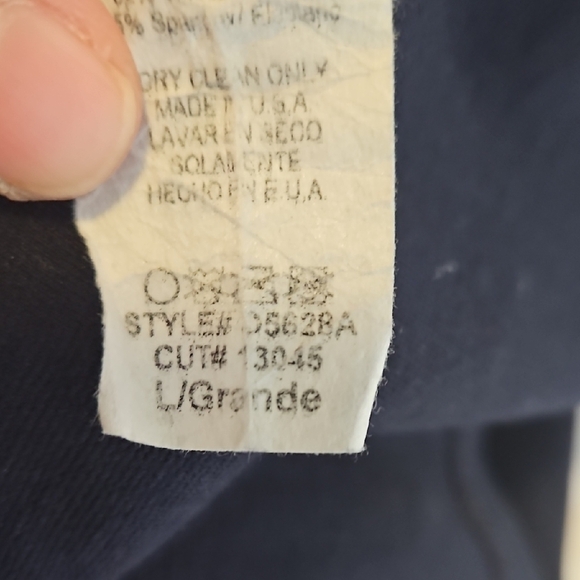 Elegant Navy Off-Shoulder Dress - Picture 3 of 7